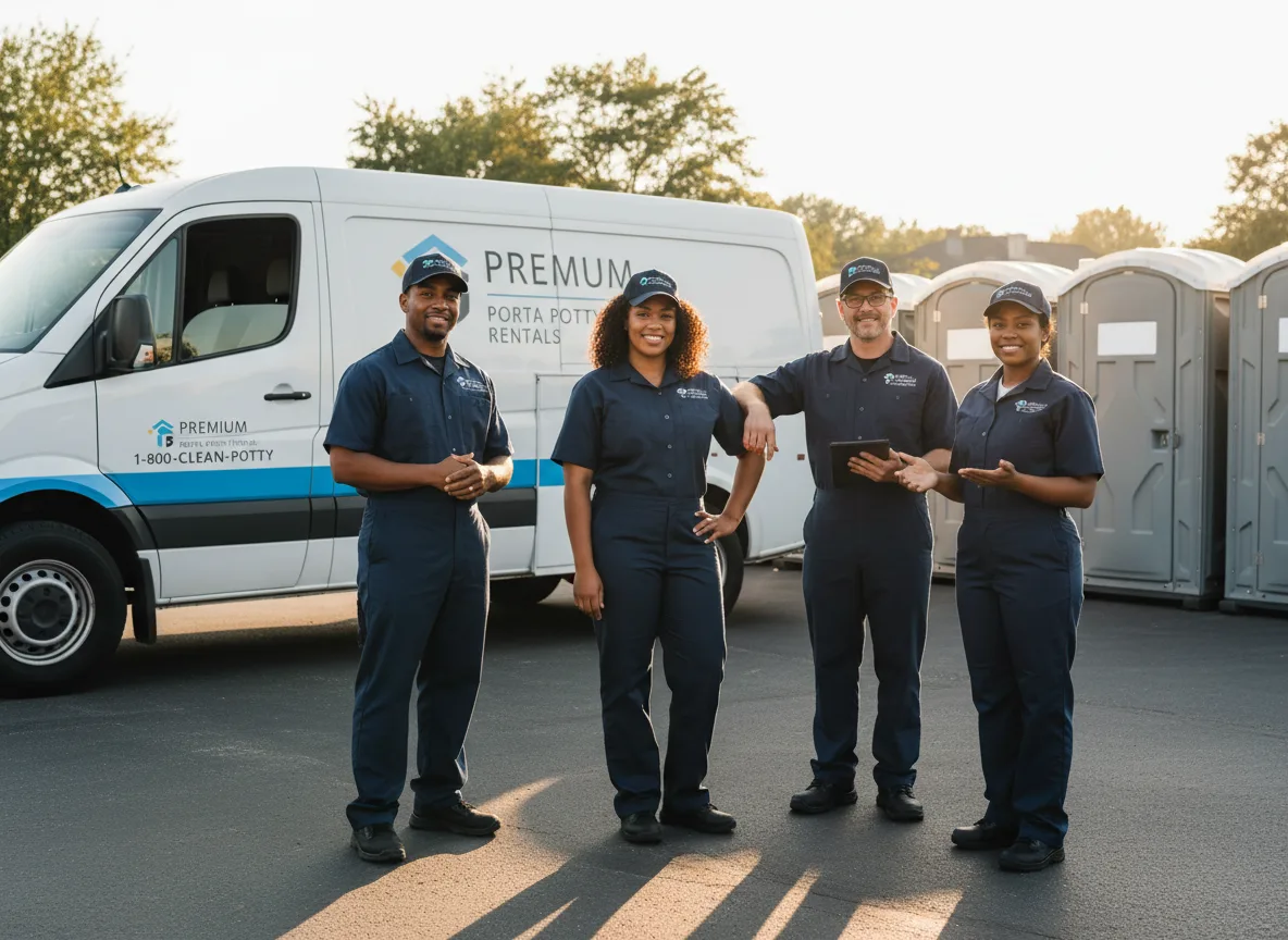 VIP Portable Toilets company in Wells, MI